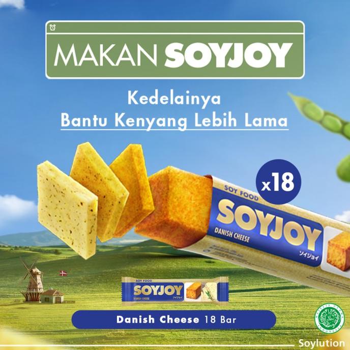 

SOYJOY DANISH CHEESE Isi 18 Bar