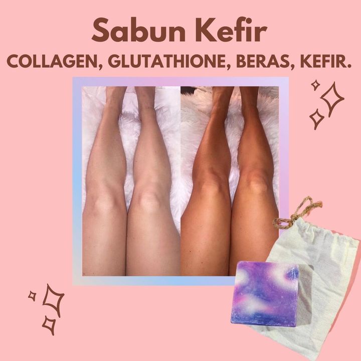 MFI - Sabun Kefir Collagen / Sabun Pemutih Badan / Ori 75 gr