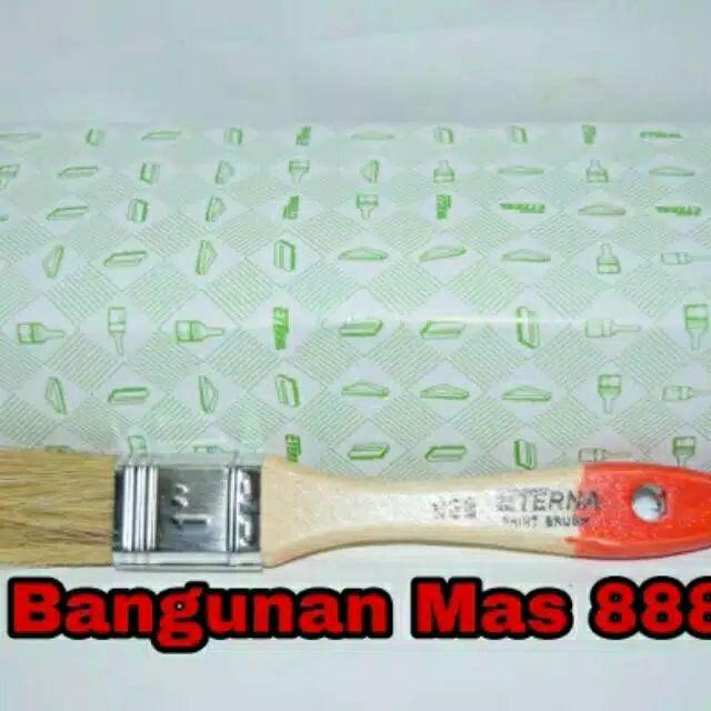 Kuas Cat Eterna Tebal 1 In Tipe 633 Gagang Merah