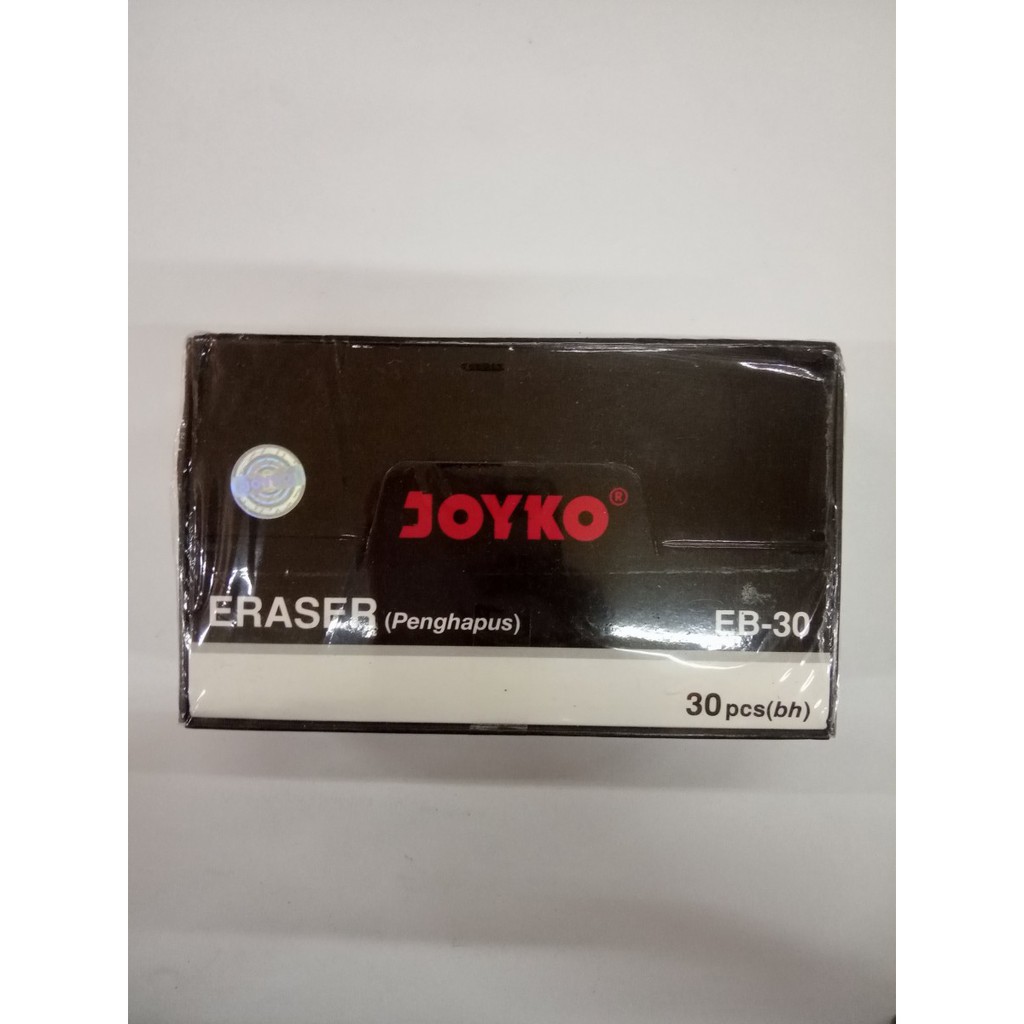 

Penghapus Joyko Hitam Panjang ( Isi 30 )