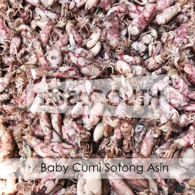 

[COD] Baby Cumi / Cumi Baby Sotong / Baby Cumi Sotong Asin Basah 250 gr [COD]