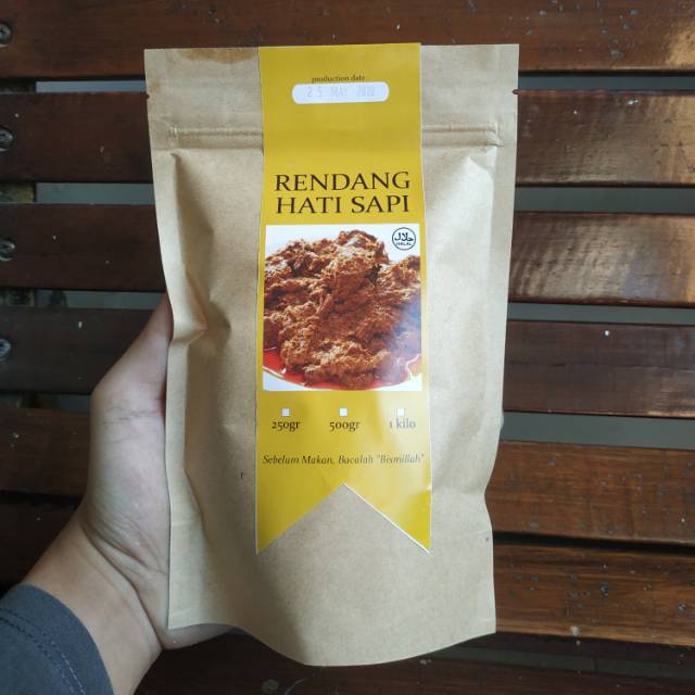 

Rendang Hati Sapi