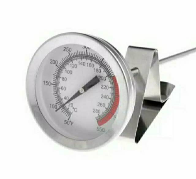 THERMOMETER MASAK MEKANIK UKUR SUHU PANAS MINYAK GORENG MAKANAN THERMOMETER DAPUR SERBAGUNA