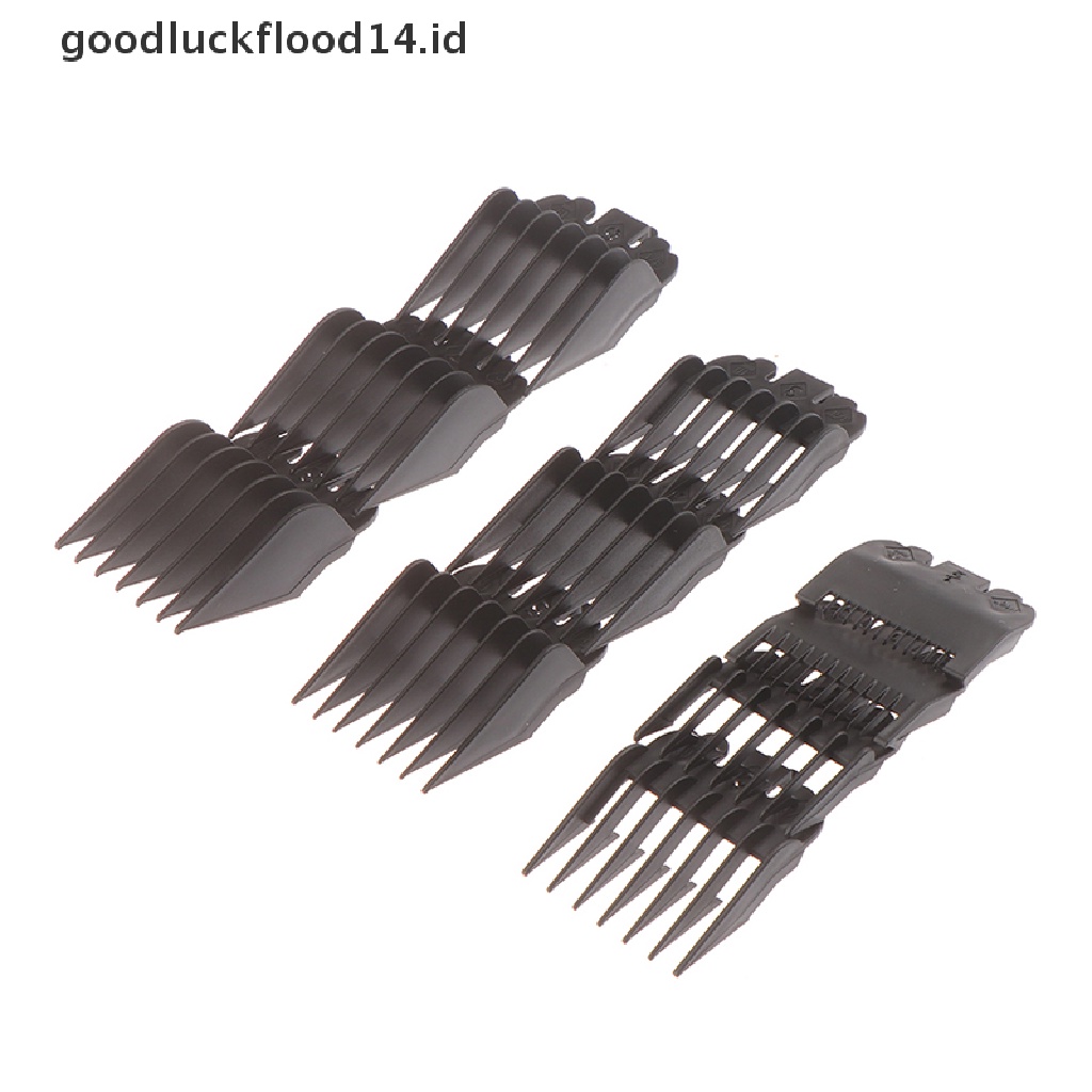 10 Pcs Sisir Panduan Pemangkas Rambut Ukuran 1.5-25MM Untuk Alat Salon