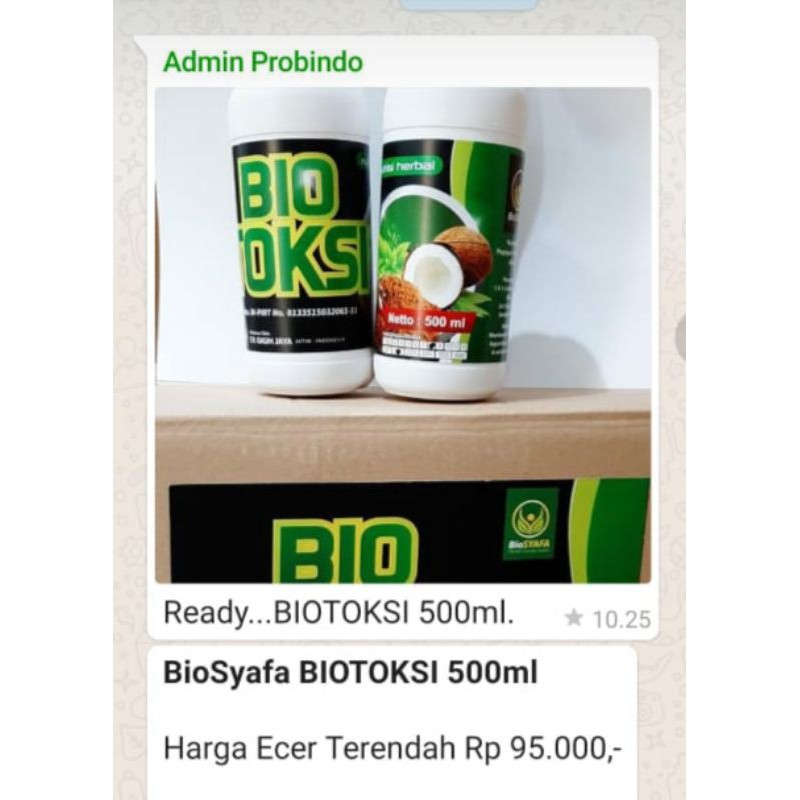 BIOTOKSI 350 ml ATAU KAPSUL