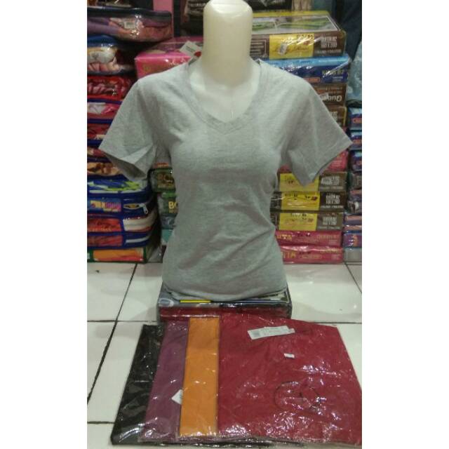 Kaos polos belle size xl