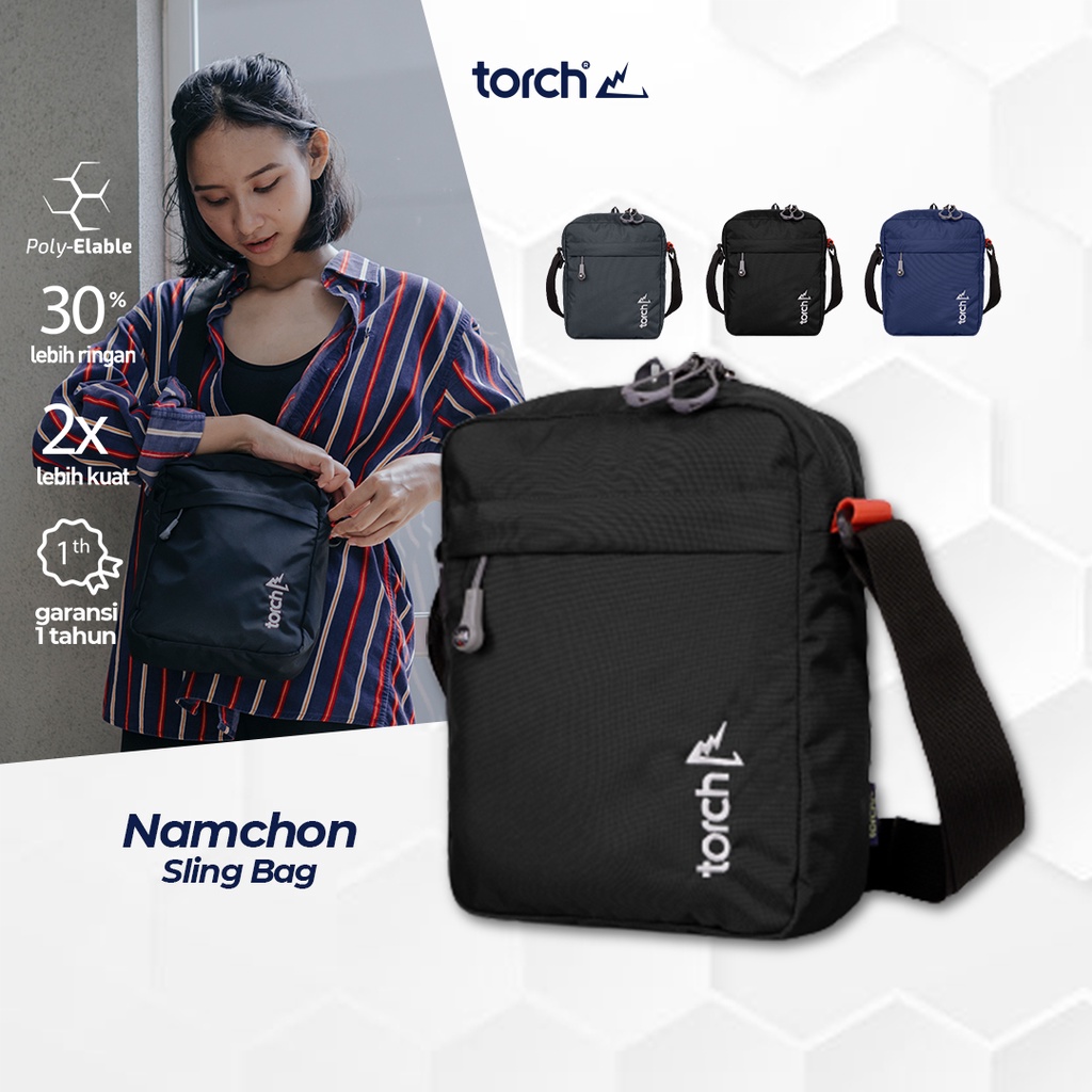 Jual Torch Tas Selempang Travel Pouch Namchon Liter Indonesia Shopee Indonesia