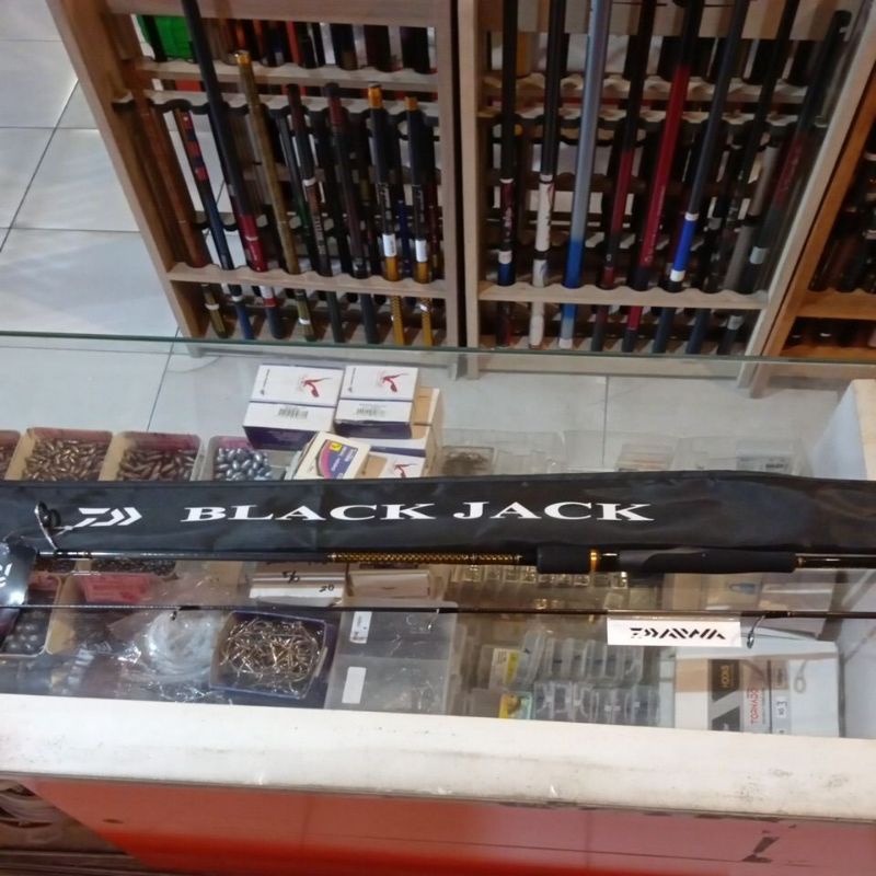 Joran sambung 2 DAIWA BLACK JACK 602 MHS-SD