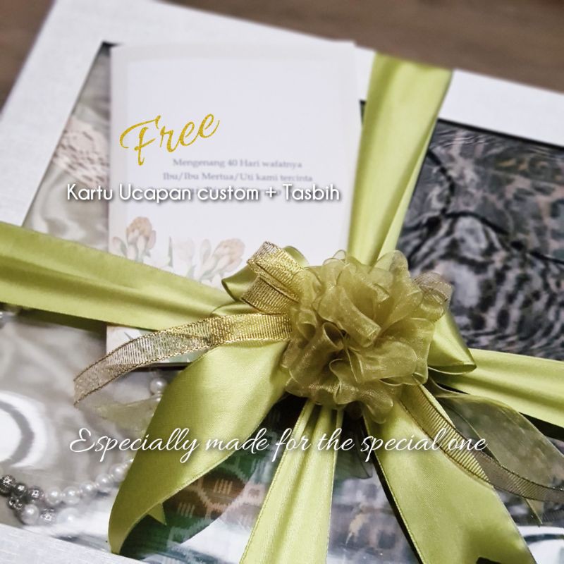 Souvenir Tahlil Paket Mukena+Sarung