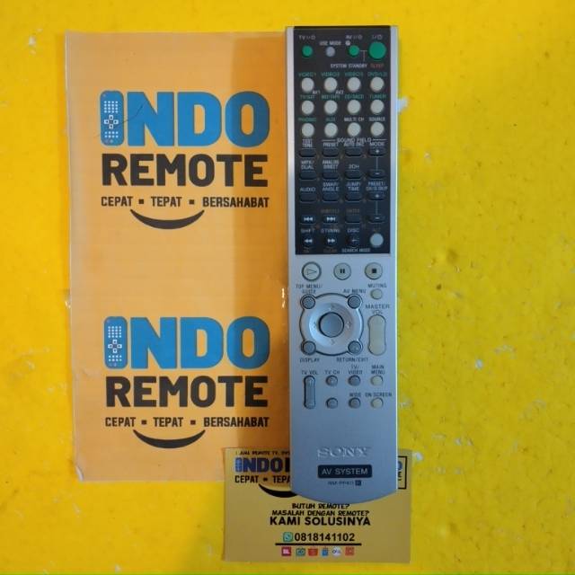 REMOTE AUDIO SYSTEM SONY RM-PP411 ORIGINAL