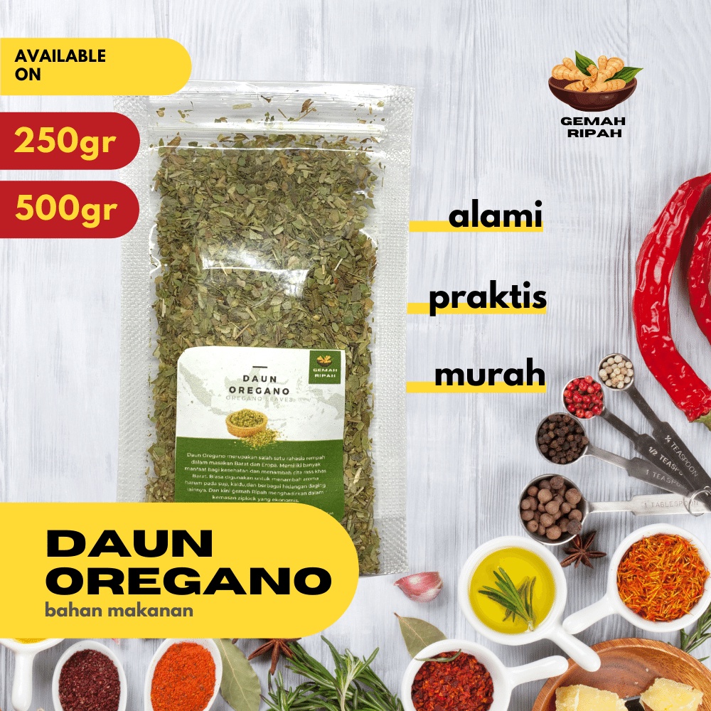 

Daun Oregano Bubuk 250gram 500gram 1kgDaun Oregano Kering Oregano Bubuk Oregano Oregano Leaves Italian Herbs Italian Seasoning Bumbu Dapur Flakes Rosemary Jay Oergano Penyedap Makanan Obat Radang Dabetes Kolesterol Depresi Saus Salad Sayur