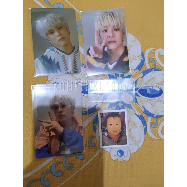 PC PHOTOCARD ASAHI JACKFROST ASAHI JAKET PINK GREEN SELCA FA BABY HARUTO