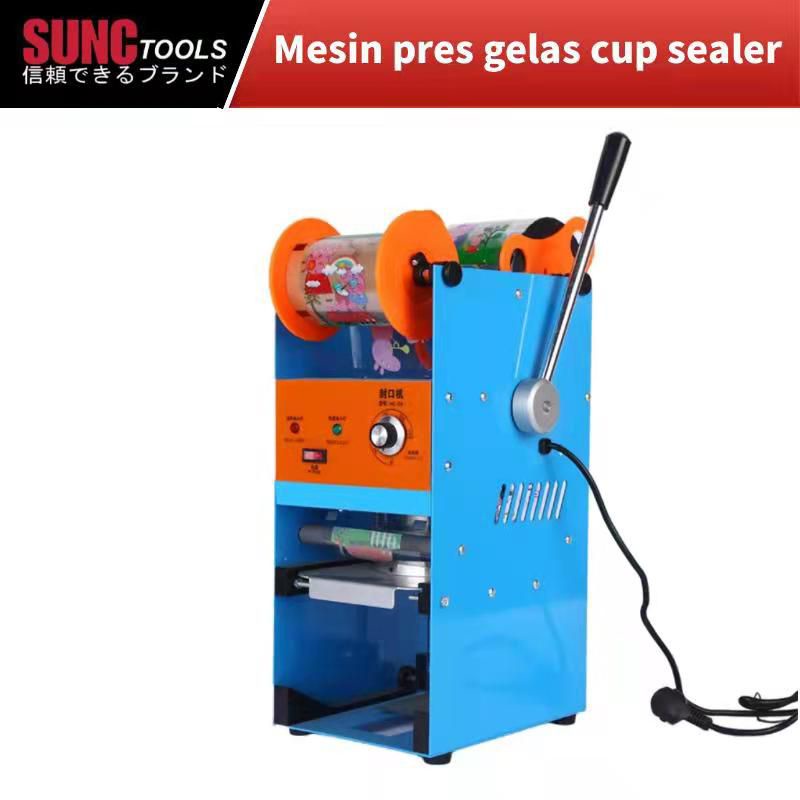 Sahabat keluarga 88 mesin Press Gelas Plastik / Mesin Cup Sealer / Mesin Cup Sealer Manual