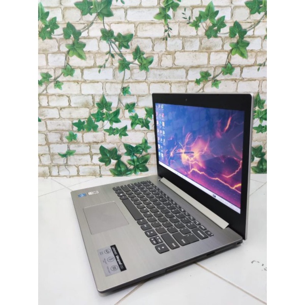 DIJUAL LAPTOP SECOND Lenovo Ideapad 330 Celeron windows orisinil HDD plus SSD Joss