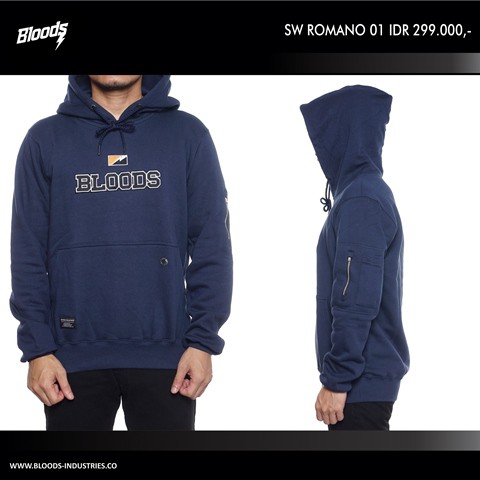 Sweater Bloods / Hoodie Jumbo XL XXL BLOODS Original