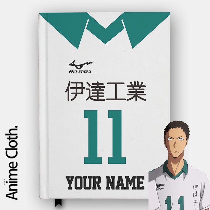 

Buku Catatan Date Tech Jersey Haikyuu Anime Custom Nama Jurnal Agenda