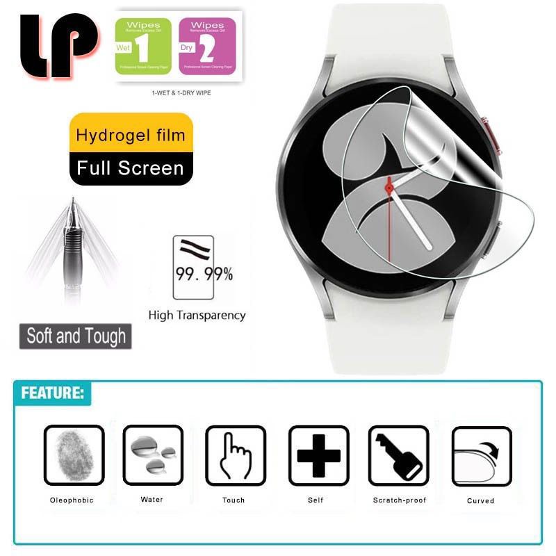 Samsung Watch 4 (40mm) Watch Active 40mm Watch 4 (44mm) Anti Gores Hydrogel Full Screen Gel/Jelly