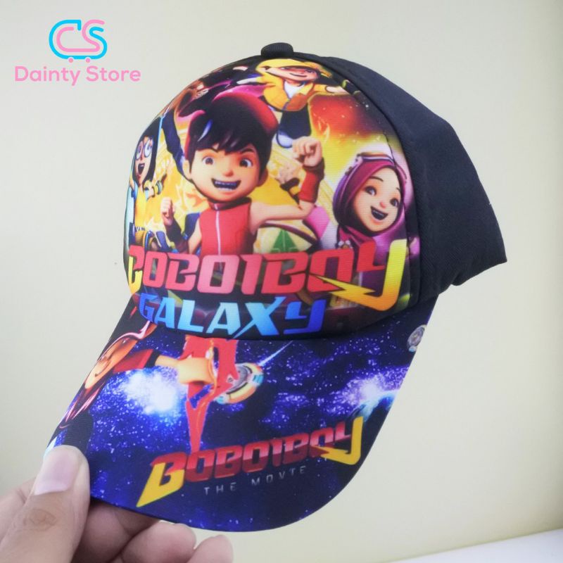 TOPI ANAK TERBARU KARAKTER FREE FIRE SPIDERMAN CAPTAIN AMERIKA BOBOIBOY