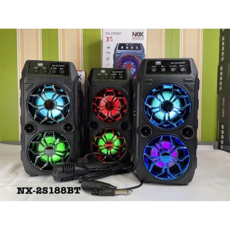 Speaker Nixnox Karaoke Speaker Bluetooth NX-2S88BT NX-2S188BT NX-2S288BT NX-2S388BT NX-2S588BT NX-501 NX-801 NX-802 NX-803 + Microphone#speaker#speakerbluetooth#speakerbluetoothmurahh