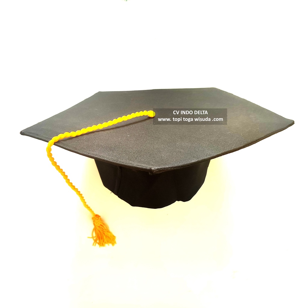 Topi Toga Wisuda Grosir Ready Stock Pesan 100 pcs free ongkir baru TK SD SMP SMA Diploma Sarjana D3