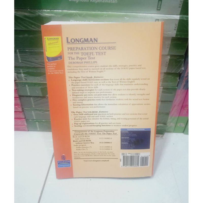 LONGMAN PREPARATION COURSE FOR THE TOEFL TEST Non CD-1