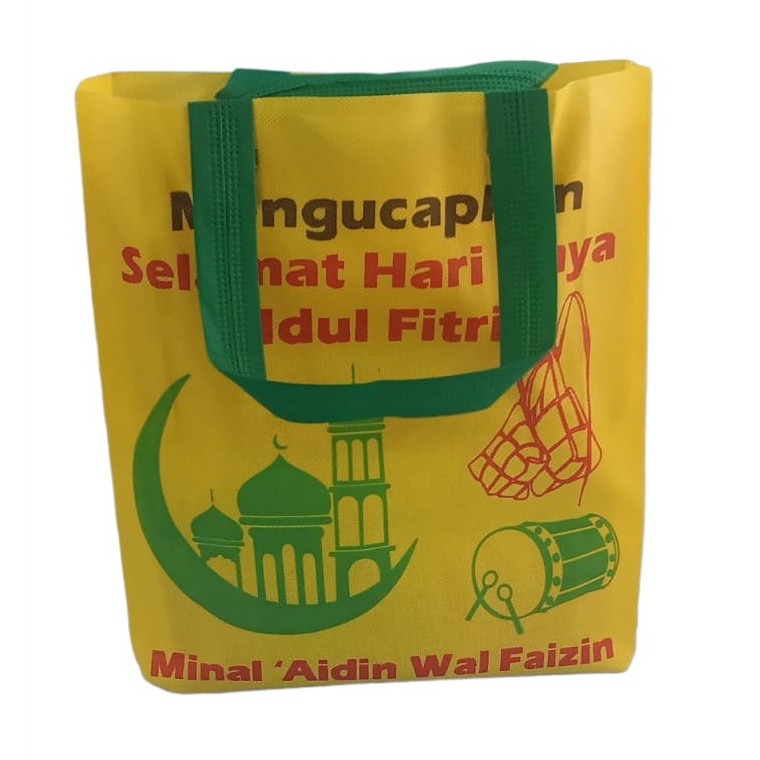 

Goodie Bag Idul Fitri Tas Parcel Lebaran Tas Tempat Sembako Ukuran 30 x 40 x 8 cm
