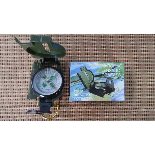 KOMPAS BIDIK - Marching Lensatic Compass ( Kompas Bidik, Kompas Penunjuk Arah )