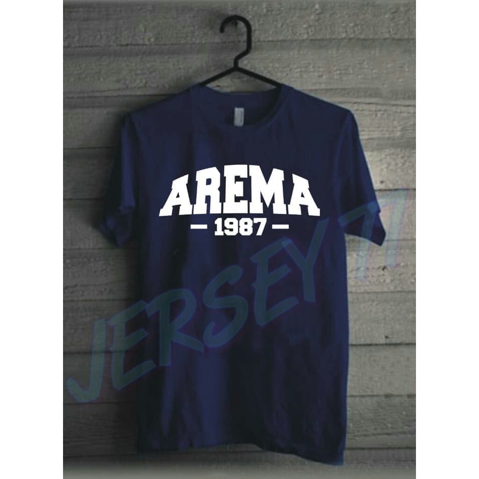 KAOS BAJU TSHIRT AREMA 1987 AREMANIA SINGO EDAN MALANG