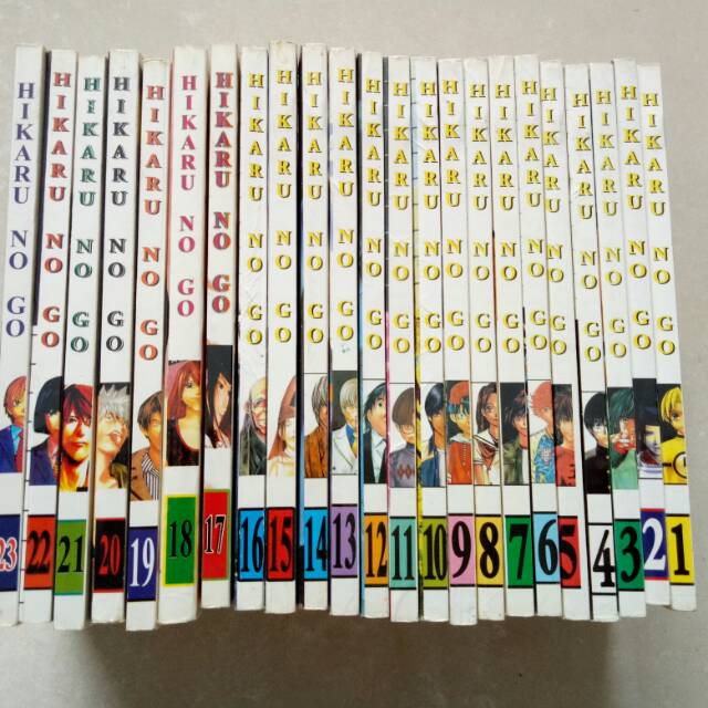 Komik Hikaru no Go (1set lengkap 1-23)