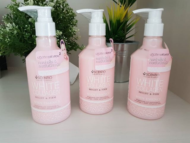 SCENTIO White Collagen Body Essence Original 100% Thailand