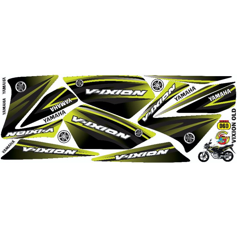 striping vixion old / decal vixion old / variasi vixion old