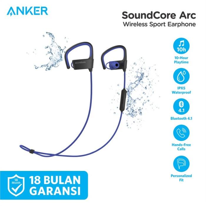 anker Soundcore Arc A3261 TWS Earbuds Olahraga Nirkabel