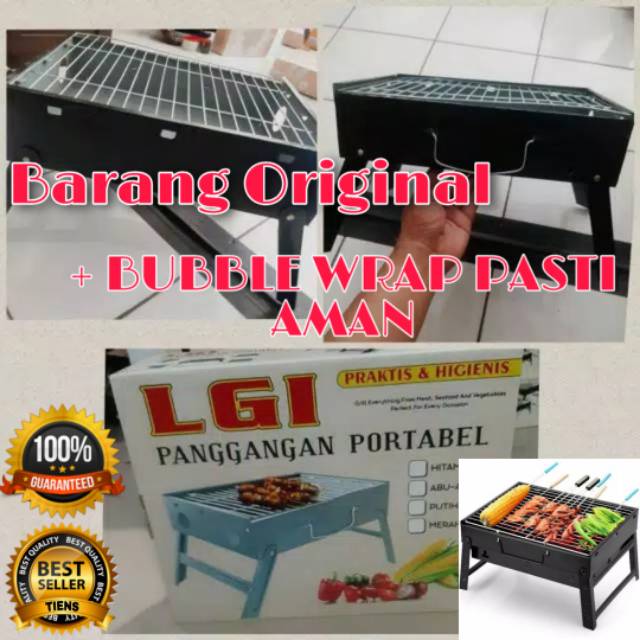 Panggangan Portable Lipat LGI

Praktis ,Higienis ,Murah. Alat pemanggang outdoor  Original Praktis