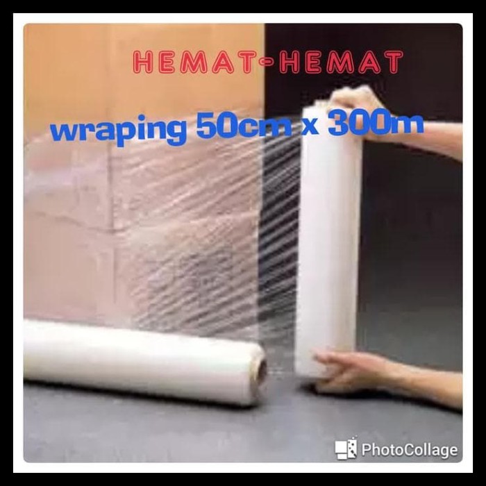 

MURAH PLASTIK WRAPING (50 X 300M) LARIS