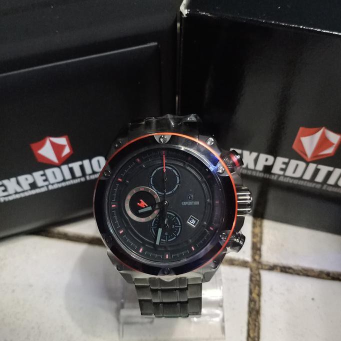 Jam Tangan Pria Expedition E6379M Ring List Merah Shopbintari