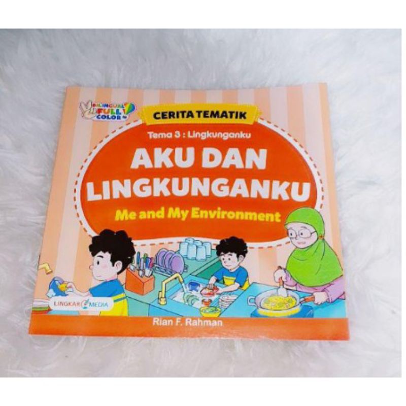 Buku Cerita Tematik Bilingual 2 bahasa pembentukan karakter