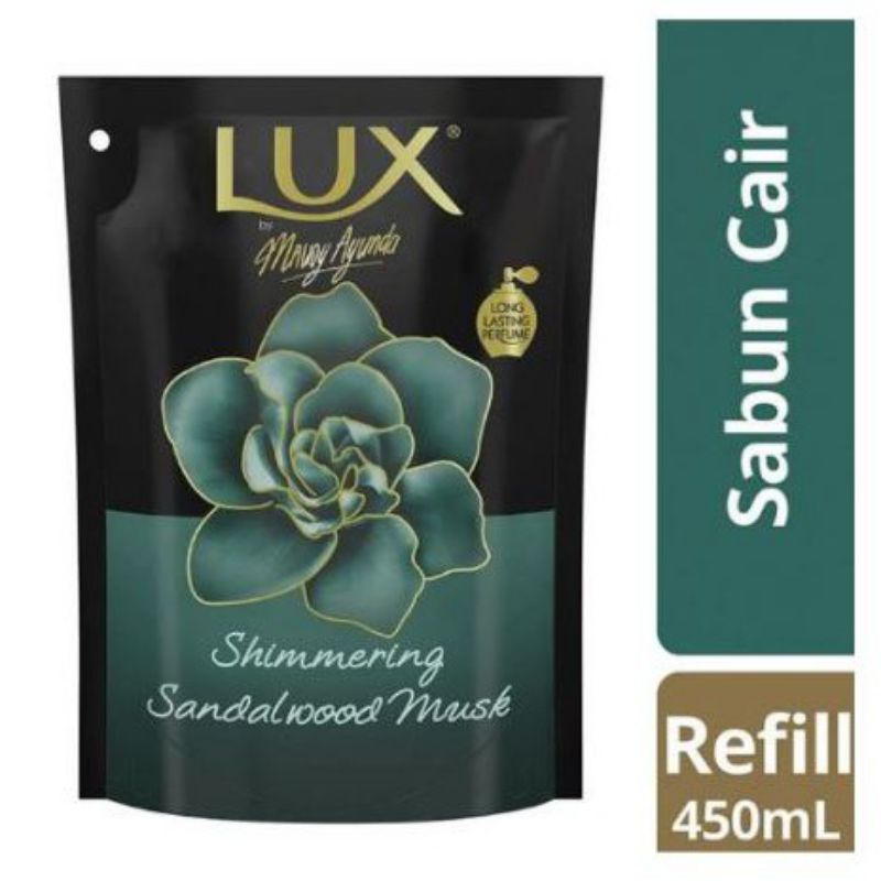 LUX SANDALWOOD 400 Ml/Lux Botanicals Bodywash Magical Orchid Refill 400ML