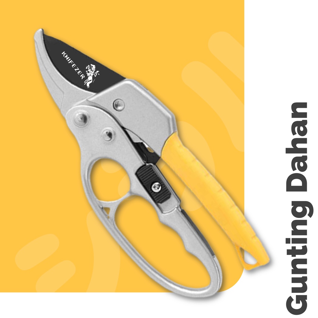 pruning shears gunting dahan bunga ranting stek alat potong dahan garden taman SK5 Knifezer W238