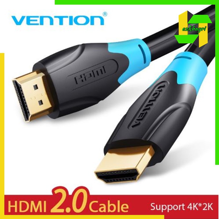 Vention Kabel HDMI 2.0 4K 3D Tipe Round Cable 0,75 - 2 meter