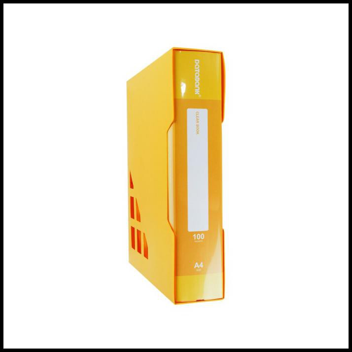 

Databank - Clear Holder A4 100 Pocket/Poket | 5 Warna - Kuning