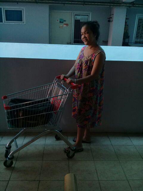 Troli Minimarket 60 Liter - Minimarket Trolley - Troli Belanja