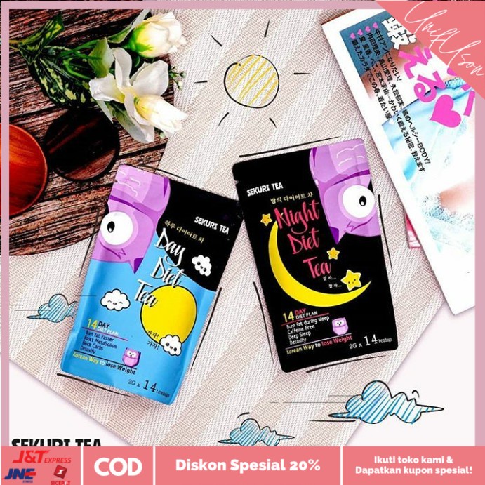 

⭐COD⭐ sekuri tea detoks tea korean original