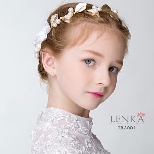 [SIAP KIRIM] Tiara Rambut Pesta Emas Anak l Lenka - TRA001