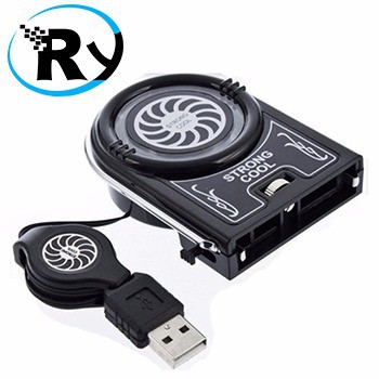 Strong Cool Vacuum Exhaust Fan Pendingin Laptop +BOX
