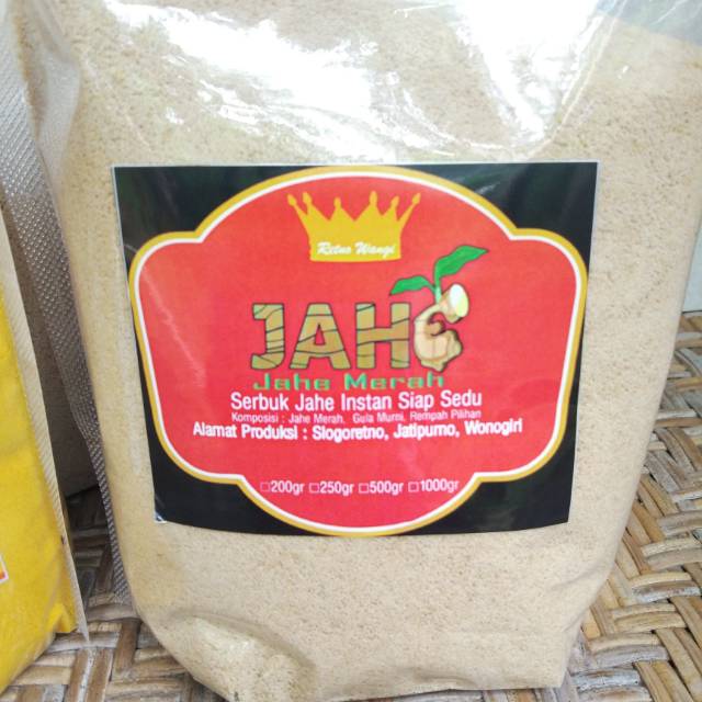 

Jahe Merah Instant (1kg)
