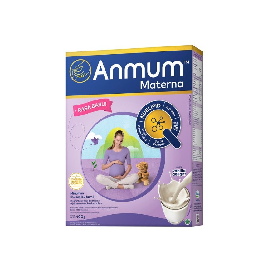 

SUSU BUBUK NUTRISI IBU HAMIL | ANMUM MATERNA 400GR BOX | SUSU PROMIL