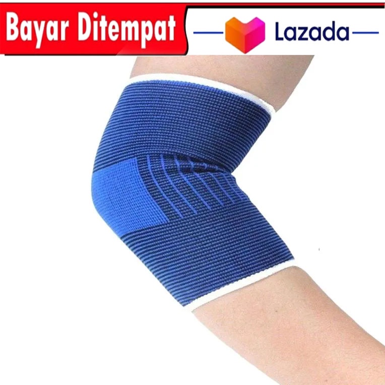 Liton Dekker Pelindung Pengaman Siku Tangan Lengan Liton Elbow Support Original Perlengkapan Olah Raga Nyaman