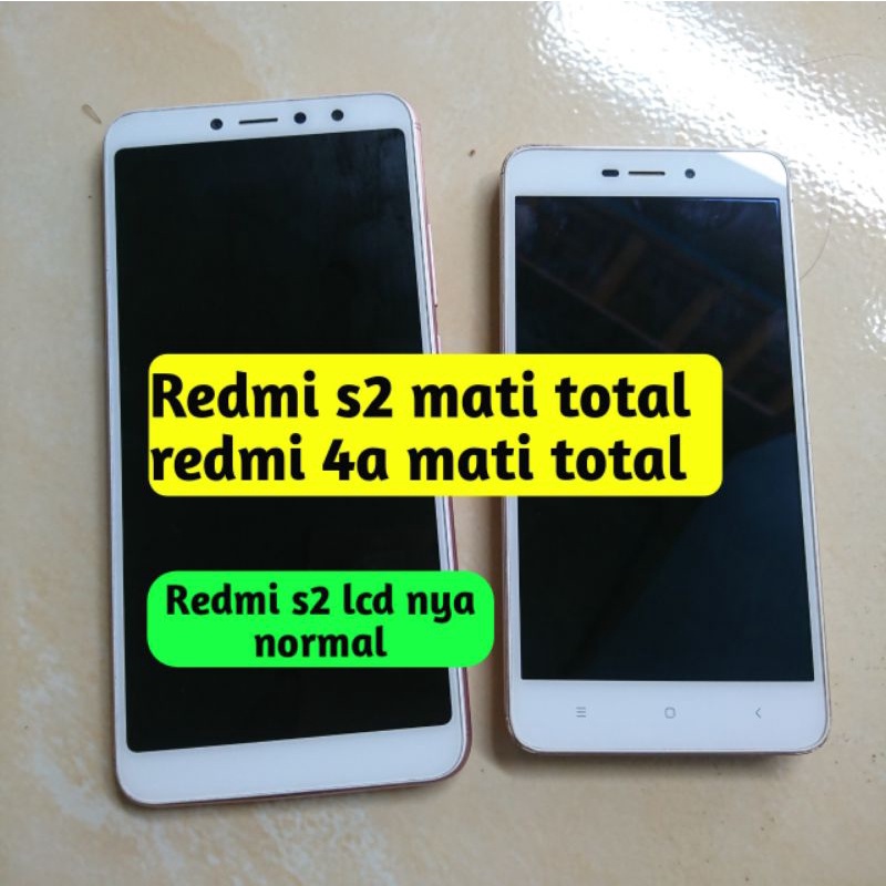 Redmi s2 dan redmi 4a mati total - Hp Rusak - Hp minus - Hp minus murah - Hp minusan - Handphone min