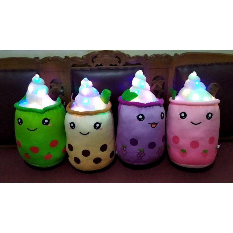 Boneka boba/ boneka boba LED/boneka boba ice cream/boneka boba Yelvo/boneka boba LED Ice cream /bone