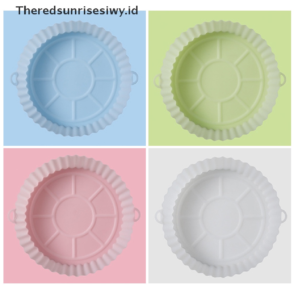 # Alat Rumah Tangga # Airfryer Nampan / Alas AirFryer Bentuk Bulat Bahan Silikon Untuk Pizza / Ayam